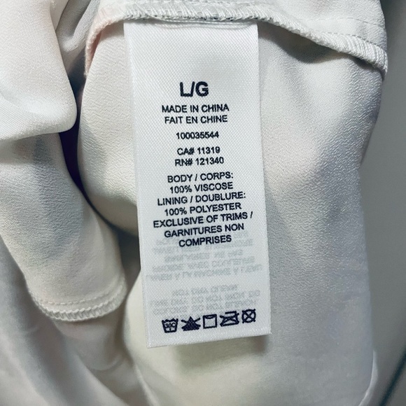 NWT Dynamite Floral White Casual / Semi Formal Summer Dress - Picture 8 of 12